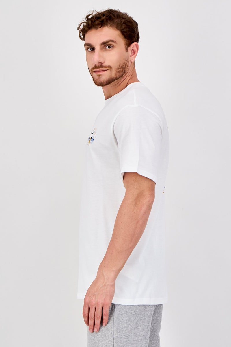 PUMA Men Relaxed Fit Short Sleeve Outdoor T-Shirt, White - Image 2