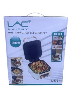 LAC Deep High-Capacity Electric Baking Pan, 2.8L, 1800W, 10-in-1, Multi-Functional – Frying, Baking, Boiling, Steaming, Grilling, Roasting.  - Image 5