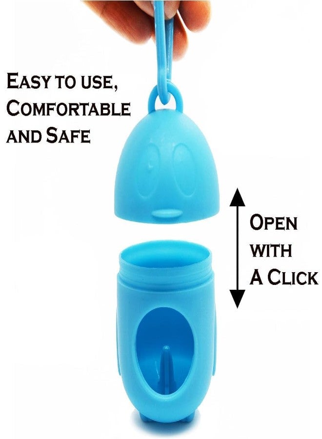 GREEMITO Baby Diaper Disposable Bags with Dispenser | Odor Lock Leak Proof Nappy Disposal Bags | Multi-Purpose Waste Bags with Portable Dispenser (1 Case + 9 Roll) - Image 4