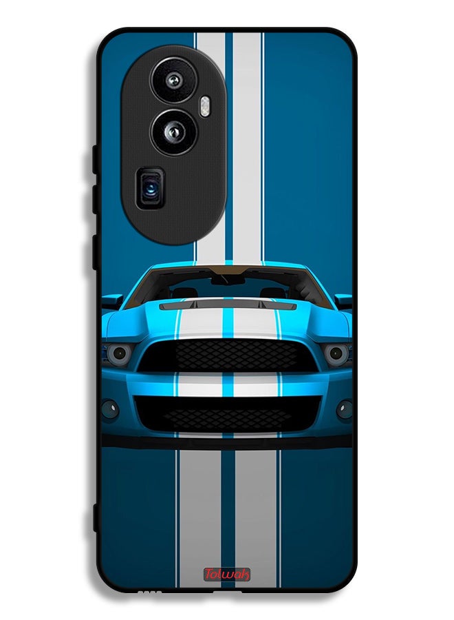 Tolwak Oppo Reno10 Pro Plus Protective Case Cover Car Abstract Art - Image 1