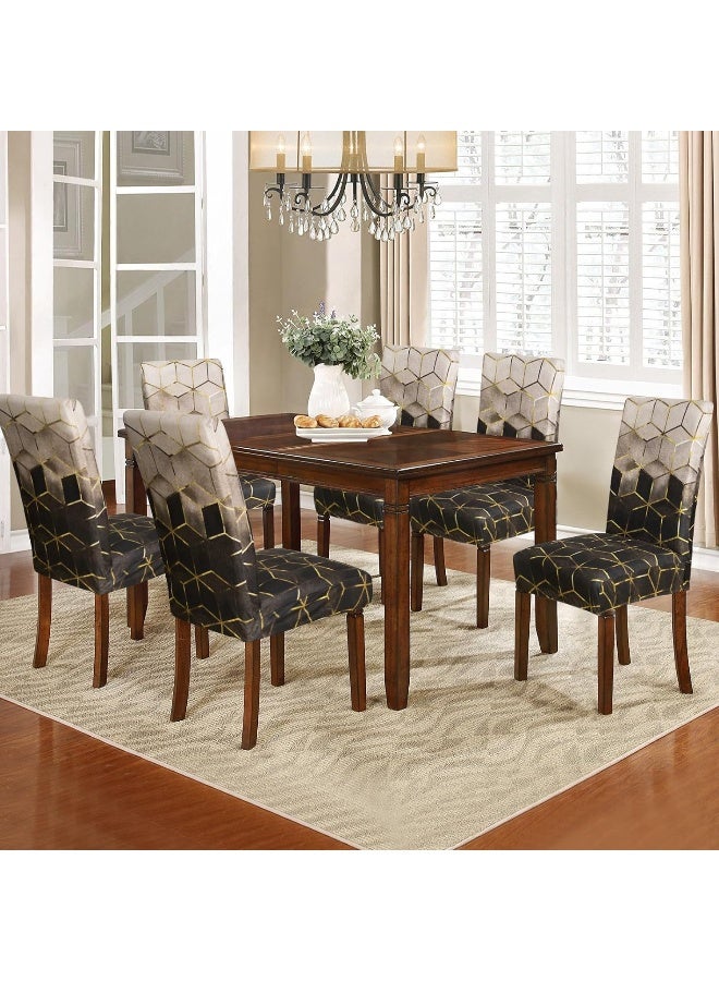 Dining Room Chair Covers Set of 6  - Image 4