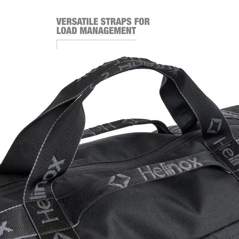 Helinox Classic Duffle Bag, Carry-On Travel Bag, Black - Image 2