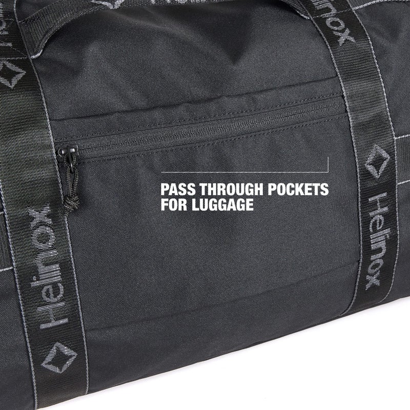 Helinox Classic Duffle Bag, Carry-On Travel Bag, Black - Image 3