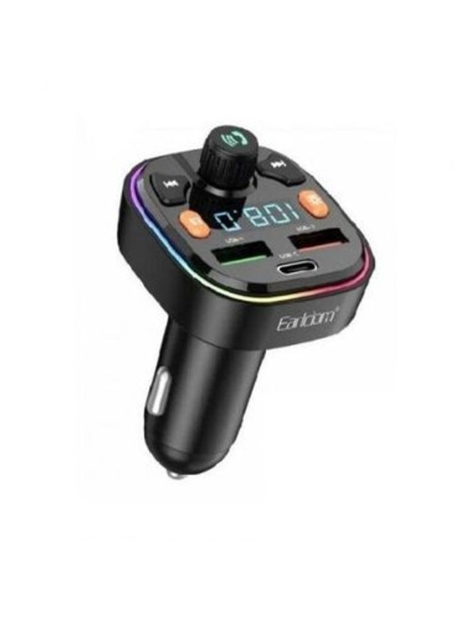 محول موسيقى ومشغل MP3 وراديو السيارة EARLDOM M70 وشاحن USB مزدوج للسيارة