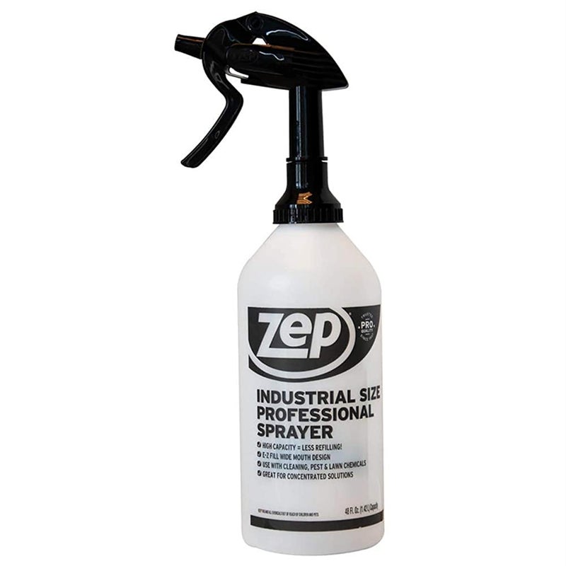 Zep Industrial Sprayer Bottle - 48 Ounces C32810 - Up to 30 Foot Spray, Adjustable Nozzle - Image 4