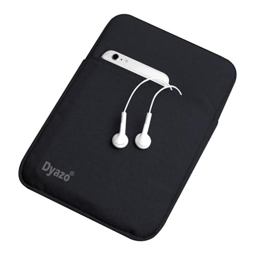 Dyazo Tablet Sleeve Case 9-11.6 Inch | Shockproof & Lightweight Pouch with Front Pocket | Compatible iPad Pro/Air/10.2, Samsung Galaxy Tab A9+/S9/S8, Realme, Honor X9, OnePlus, Xiaomi/Redmi Pad(Black) - Image 1