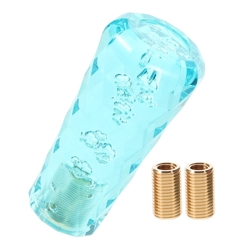 Shift Knob Stick Universal Crystal Transparent Bubble Throw Gear Shifter 10cm for Manual Transmission Vehicles Shift Knob Gear Gear Lever - Image 1