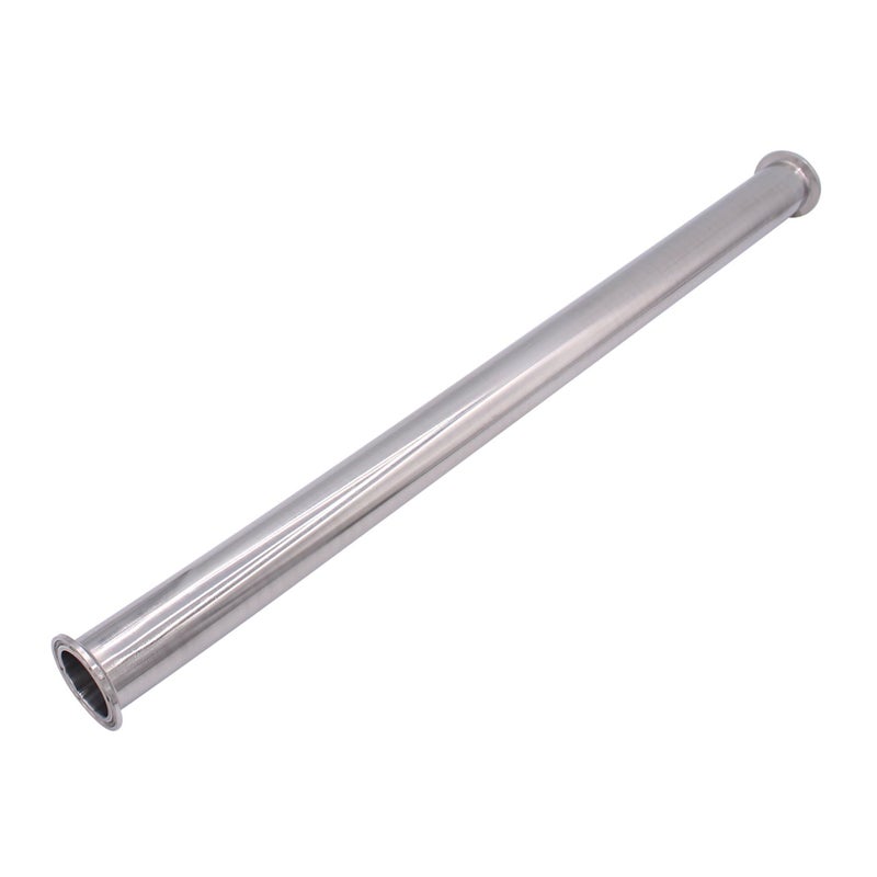 DERNORD Sanitary Spool Tube with Clamp Ends,Stainless Steel 304 Seamless Round Tubing With 1.5 inch Tri Clamp 50.5MM Ferrule Flange (Tube Length: 24 Inch / 610MM) - Image 5