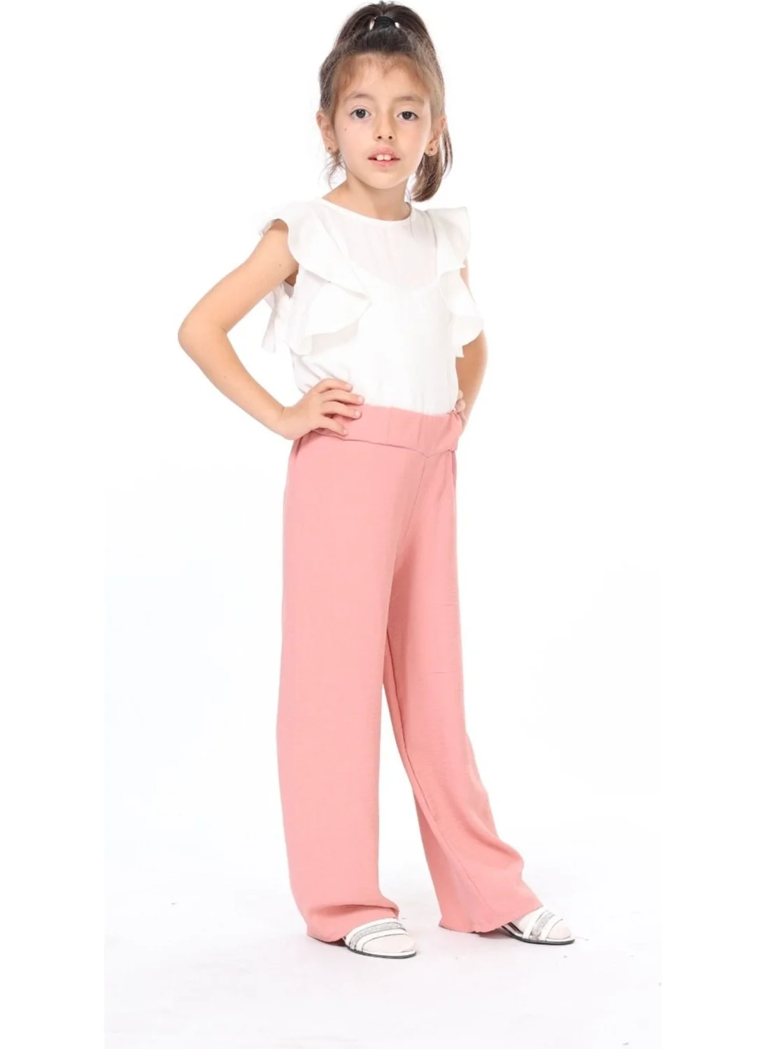 Bluence Waiter Boy Wide Leg Aerobin Trousers