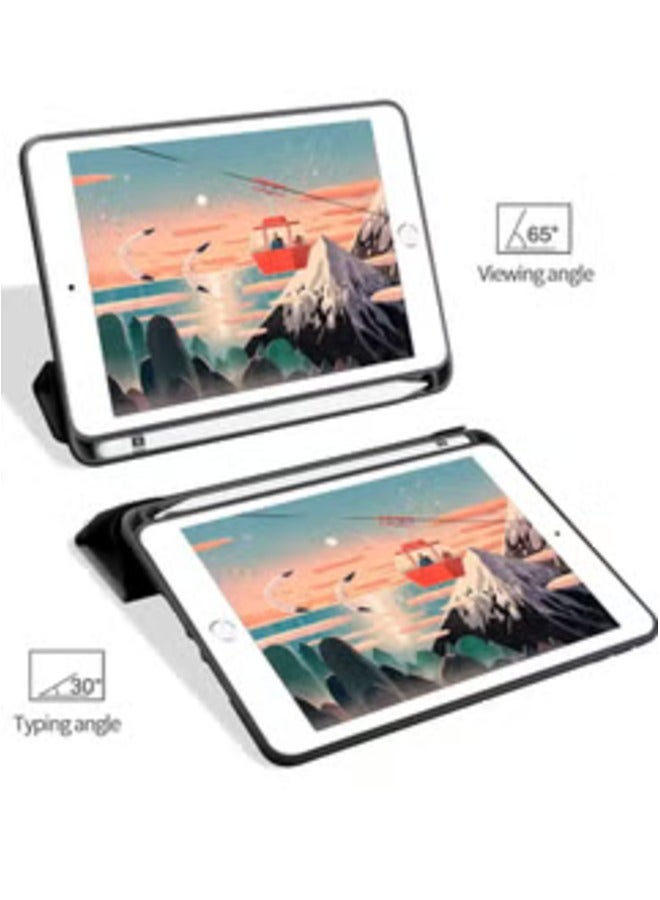 ELTRAZONE Custom Fit Blue Case for iPad Mini 5 / Mini 4 – Durable Protective Cover with Stand - Image 4