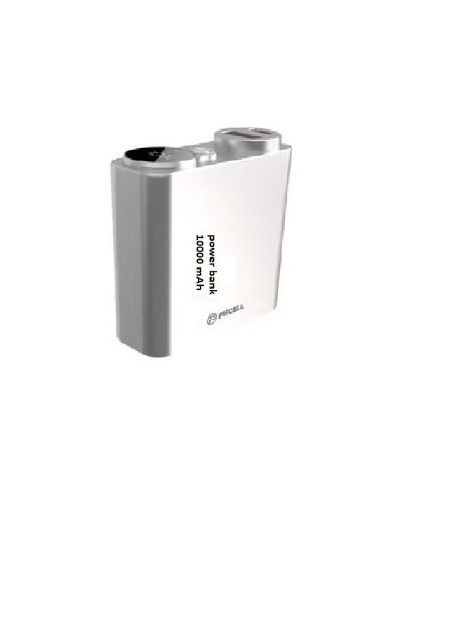 بايسيل باور بانك صغير بسعة 10000 مللي أمبير وقوة 22.5 واط من العلامة التجارية الأمريكية Piecell، مثالي لمرافقتك في جميع رحلاتك، حيث يتميز بتصميم عصري وحجم مناسب للحمل والاستخدام في أي مكان.