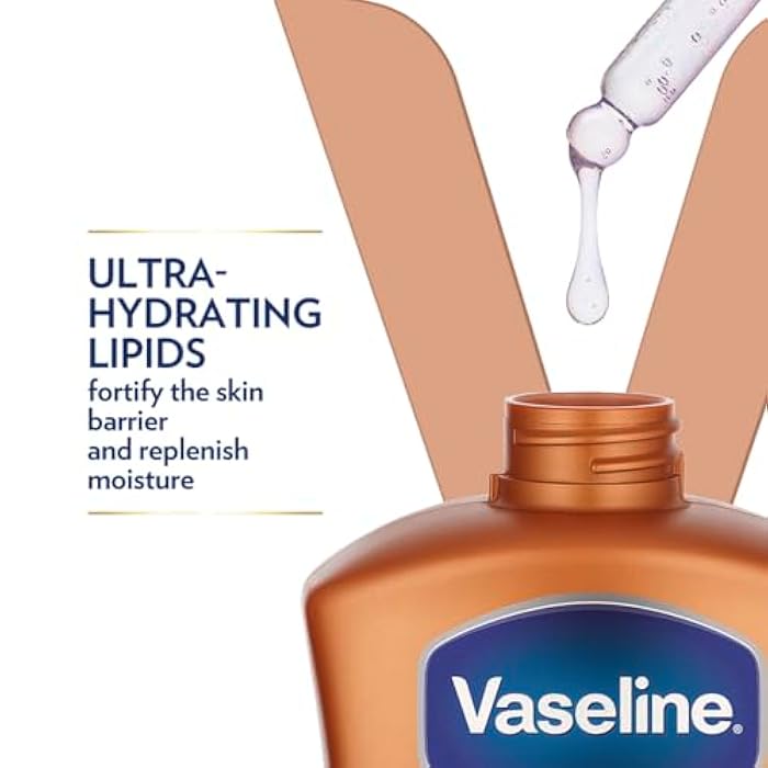 Vaseline Lotion intensive care cocoa radiant made with 100% pure cocoa butter for a natural glow 200ML - Image 3