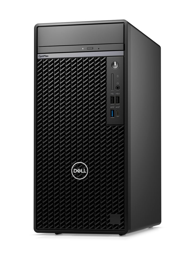 DELL OptiPlex 7010 MT Desktop Computer, Intel Core i5-13500 Processor, 8GB RAM, 256GB SSD Storage, Intel UHD Graphics, Free Dos (Without Windows), With Keyboard and Mouse Black - Image 3