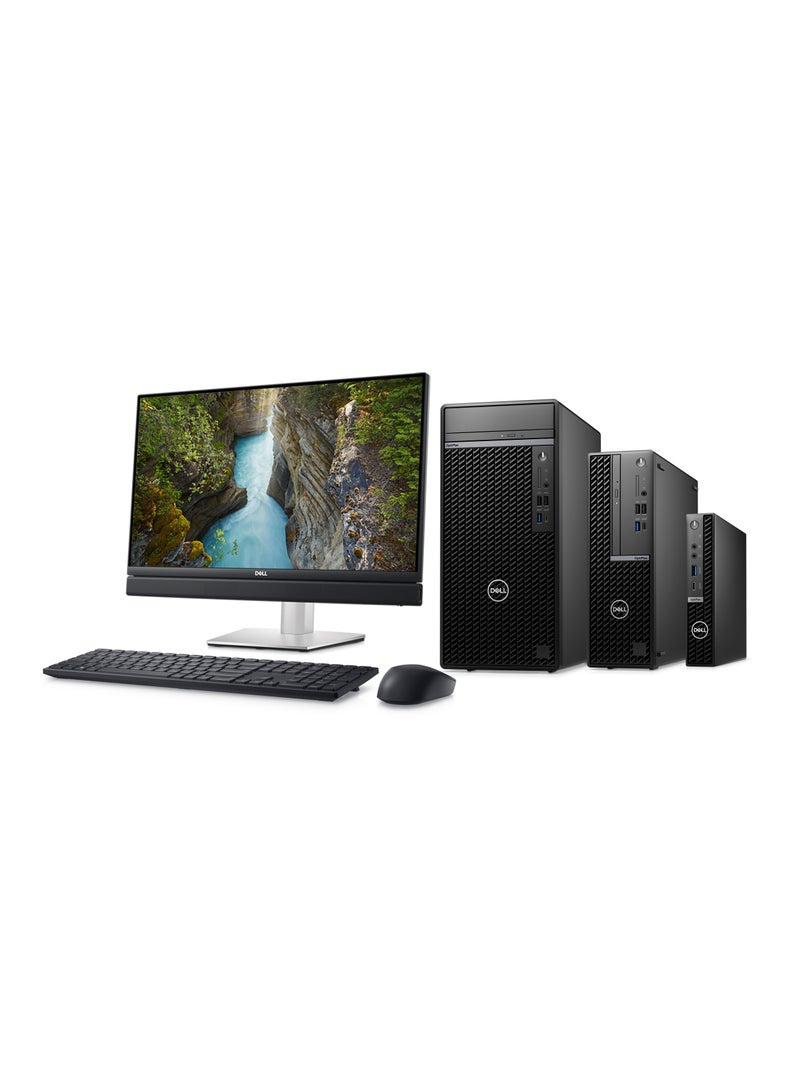 DELL OptiPlex 7010 MT Desktop Computer, Intel Core i5-13500 Processor, 8GB RAM, 256GB SSD Storage, Intel UHD Graphics, Free Dos (Without Windows), With Keyboard and Mouse Black - Image 4