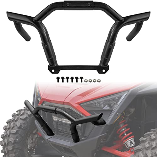 SAUTVS RZR PRO XP Front Bumper, Black Front Brush Guard Low Profile Bumper for Polaris RZR PRO XP/XP 4 2020-2024 Accessories (Replace OEM 2883746) - Image 1