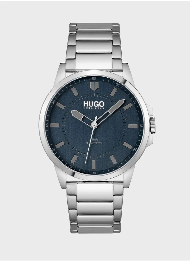 HUGO Stainless Steel Strap Analog Watch