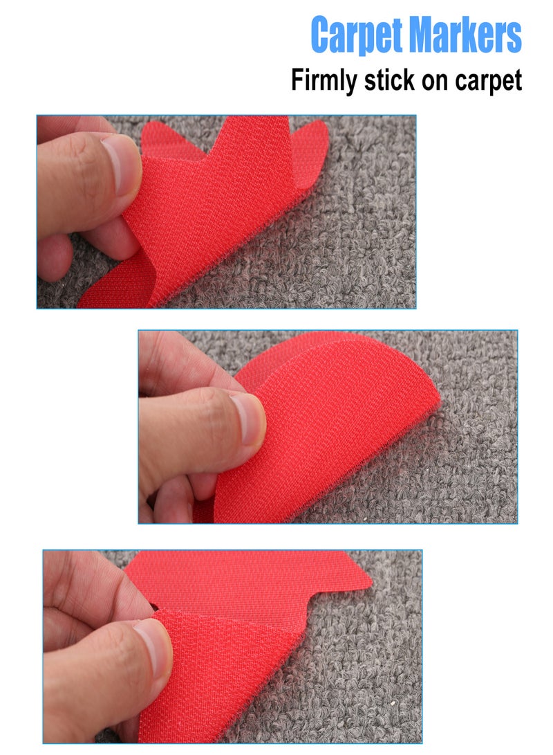 30Pcs Carpet Markers 6 Colors Spot/Pentagram/ Markers Adhesive Classroom Carpet Spots for Kids Teachers Preschool Kindergarten Social Distancing - Image 4