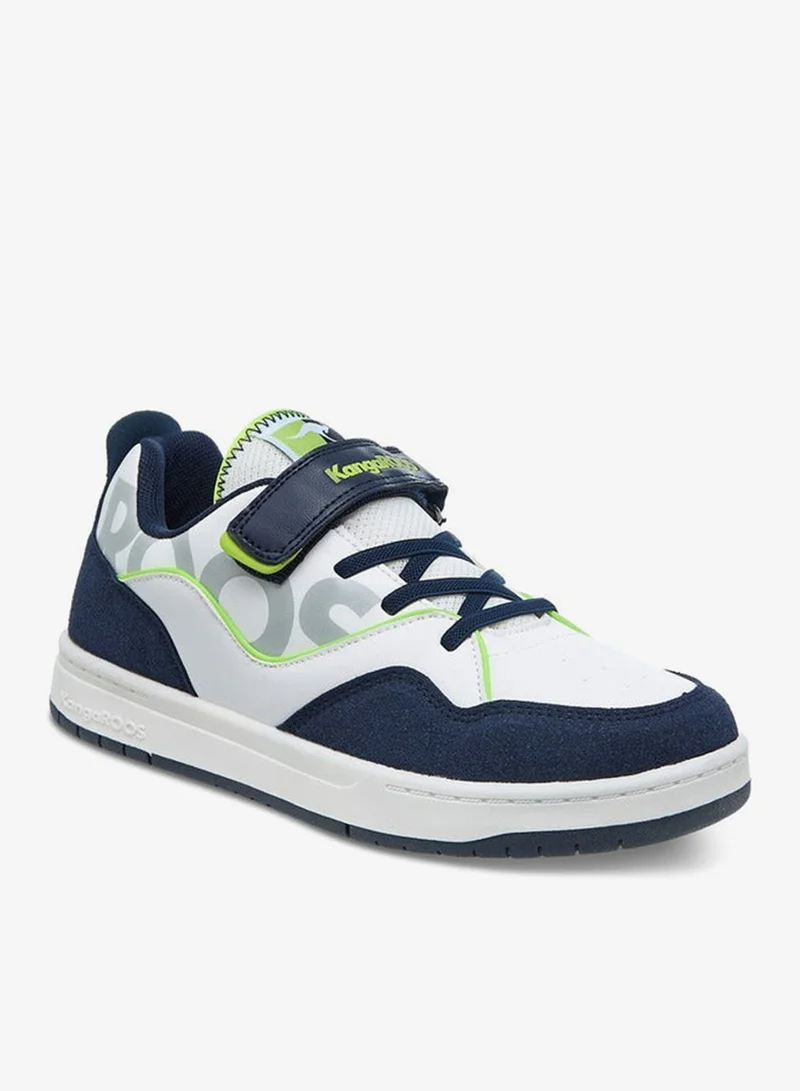kangaROOS Women's Printed Sports Shoes with Hook and Loop Closure