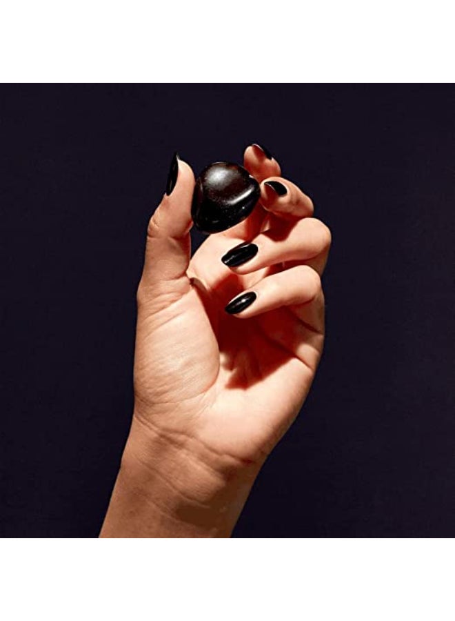 OPI Nature Strong Nail Lacquer - Onyx Skies, Black, 15Ml - Image 3