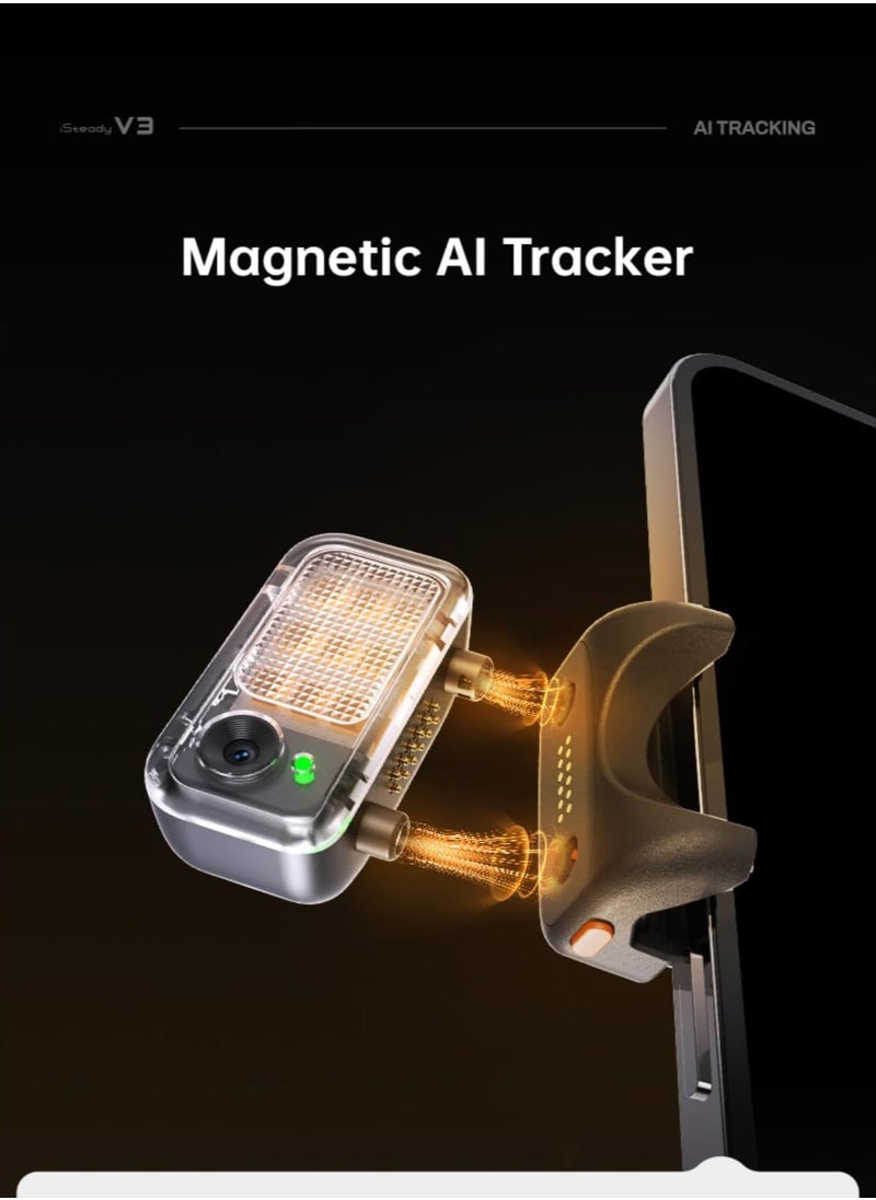 hohem hohem Gimbal Stabilizer for Smartphone iSteady V3,Portable Phone Stabilizers with Al Tracker  - Image 4
