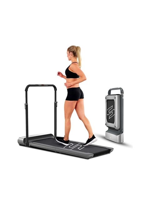 STH-3050 Motorized Under Desk Walking Pad Treadmill for Home Use - 5.5 HP Peak, 180° Folding, Preinstalled, App and Remote Control, Store under Bed/Sofa, 110 kg User Weight