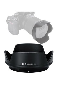 Fotasy NK Z 18-140mm Lens Hood, HB101 Hood, JJC LH-101 Dedicated Petal Bayonet Mount Hood Shade, Reversible Non-Glare Matte Finish, HB-101 Replacement, Compatible with Nikon NIKKOR Z DX 18-140mm f3.5-6.3 VR  - Image 1