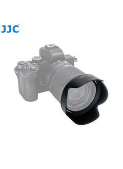 Fotasy NK Z 18-140mm Lens Hood, HB101 Hood, JJC LH-101 Dedicated Petal Bayonet Mount Hood Shade, Reversible Non-Glare Matte Finish, HB-101 Replacement, Compatible with Nikon NIKKOR Z DX 18-140mm f3.5-6.3 VR  - Image 2