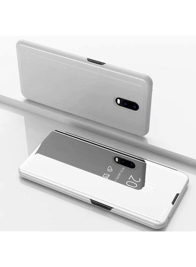 S-TOP Case For OnePlus 7 Plating Mirror Horizontal Flip Leather with Bracket Holster - Image 1