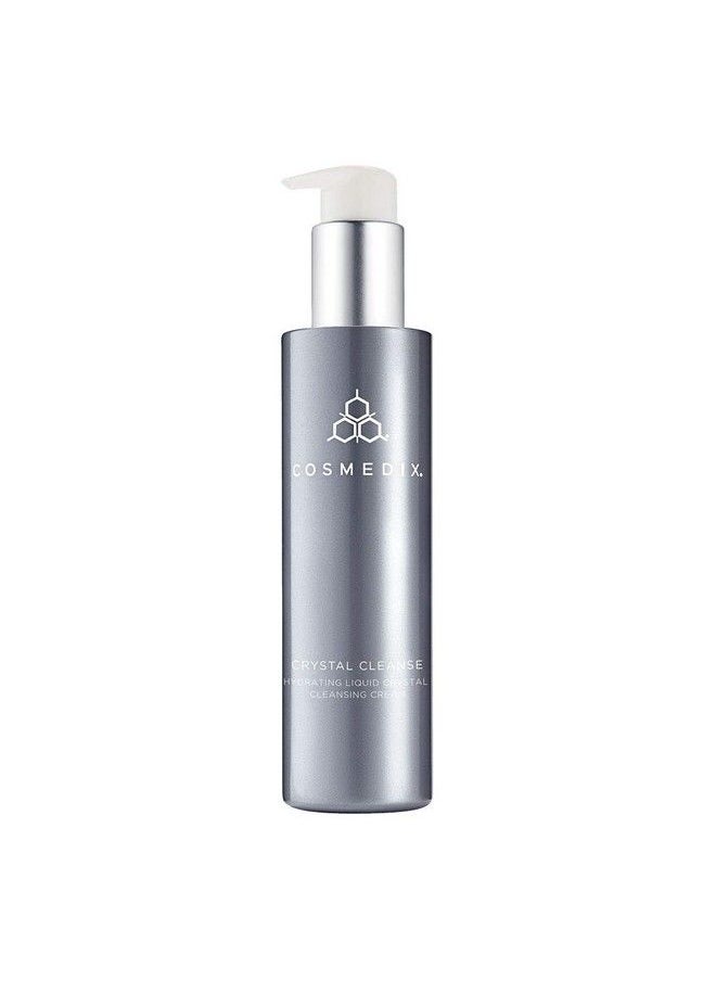 CosMedix Crystal Cleanse Hydrating Liquid Crystal Cleansing Cream Cleanses Away Makeup And Impurities All Skin Types Liquid Crystal Technology Coconut Oil Crueltyfree Gluten Free  - Image 2
