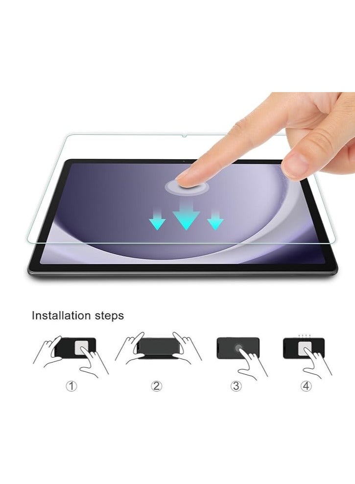 【2-Pack】 Screen Protector Compatible with Samsung Galaxy Tab A9+, 【HD Clarity】 【9 Hardness】 Tempered Glass Alternative to Samsung Galaxy Tab A9+, 11 inches - Image 5