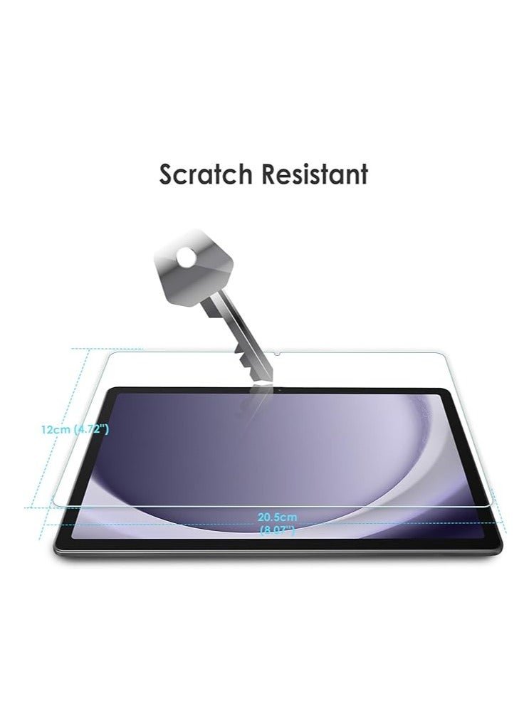 【2-Pack】 Screen Protector Compatible with Samsung Galaxy Tab A9+, 【HD Clarity】 【9 Hardness】 Tempered Glass Alternative to Samsung Galaxy Tab A9+, 11 inches - Image 4