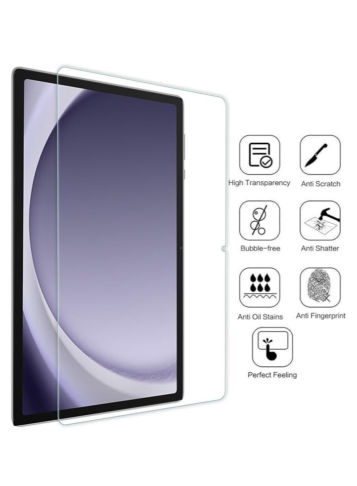 【2-Pack】 Screen Protector Compatible with Samsung Galaxy Tab A9+, 【HD Clarity】 【9 Hardness】 Tempered Glass Alternative to Samsung Galaxy Tab A9+, 11 inches - Image 2