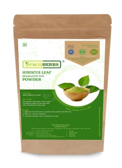 Foodherbs Hibiscus Leaf Powder  200 gms044 lbs  Natural Hair Conditioner and Growth Promoter  Prevents Premature Graying and Hair Fall  Ideal for Homemade Shampoo 