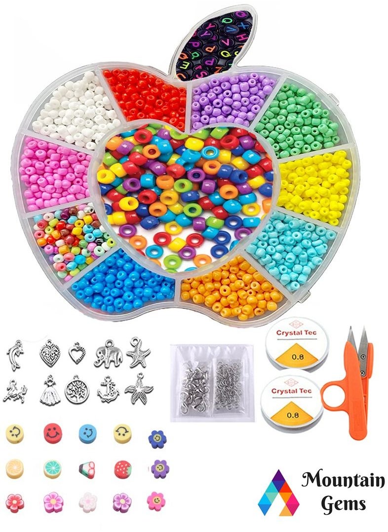 Craft Beads Assorted Kit with Organizer Box for DIY Jewelry Making - pzsku/Z4215529D0FDC6A5FC821Z/45/_/1687882831/71ea5343-3095-41d1-89f9-d66ad8459e84