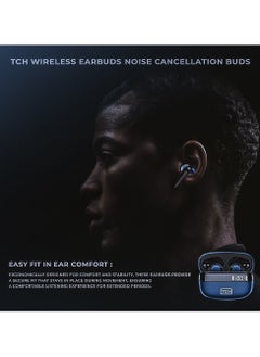 TCH L10 Wireless Earbuds Noise Cancellation ENC", Bluetooth 5.3, "Stereo" Sound earbud, IPX4 Water Resistance, Voice Assistant, 13mm Earphones, "AI-Enhanced Calls, 2 Mics, 32-Hour Battery  - Image 3