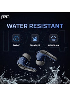 TCH L10 Wireless Earbuds Noise Cancellation ENC", Bluetooth 5.3, "Stereo" Sound earbud, IPX4 Water Resistance, Voice Assistant, 13mm Earphones, "AI-Enhanced Calls, 2 Mics, 32-Hour Battery  - Image 5