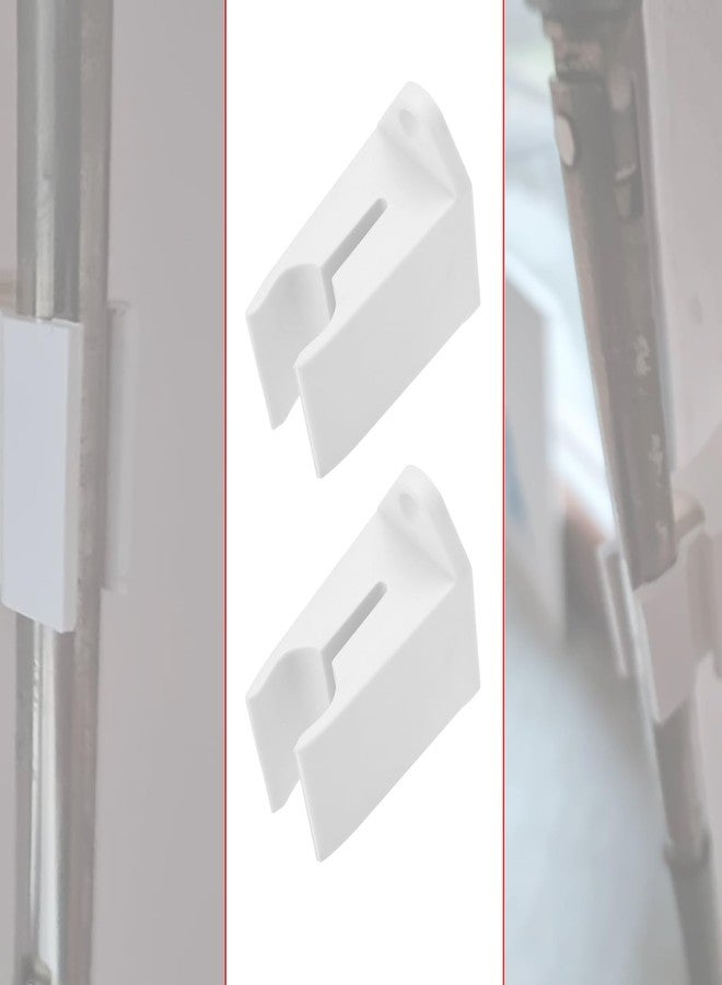 كريت آيديا حامل ذراع تدوير ثلاثي القطع من كرييت آيديا، مصنوع من البلاستيك، بأبعاد 44.3 × 56.3 مم، مع براغي، مناسب للستائر الدوارة والنوافذ ذات الشرائح، وقضيب ذراع تدوير بطول 13 مم. - Image 3