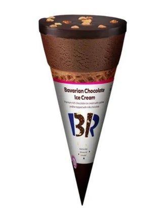 Bavarian Chocolate Ice Cream Cone