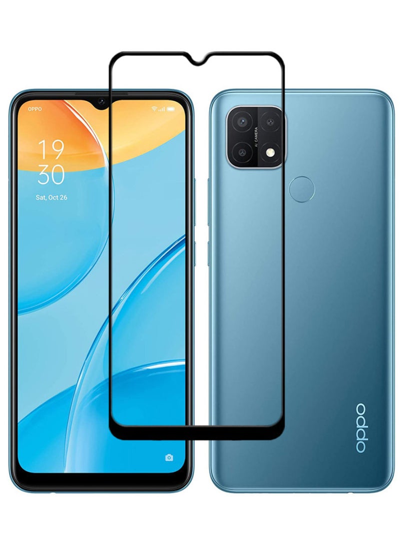ACLIX Antistatic ESD Dustproof Premium Quality High Definition Tempered Glass Screen Protector Designed For Oppo A15 - Image 1