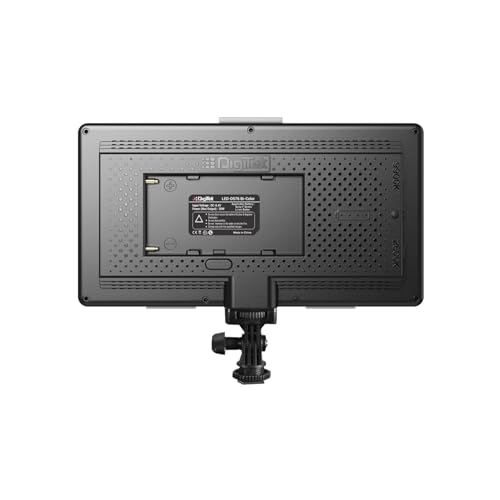 Digitek (LED-D576 Bi Color) 42W Bi-Color LED Video Light with 576Pcs LEDs, 9900K±2500K, 0-100% Brightness, 120° Illumination, 1/4" Mounting Thread for Indoor & Outdoor Shoots. (Battery not Included) - Image 2