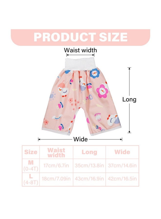 CUXFLS Waterproof Diaper Pants for Baby Kids, Absorbent Toddler Potty Training Soft & Comfortable Pants Boys and Girls Use in Day Night Time(Chick) - Image 4