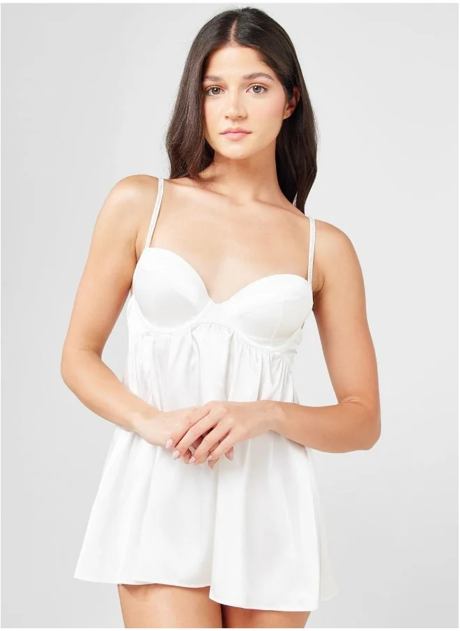 لا سينزا Cutout High Leg Babydoll
