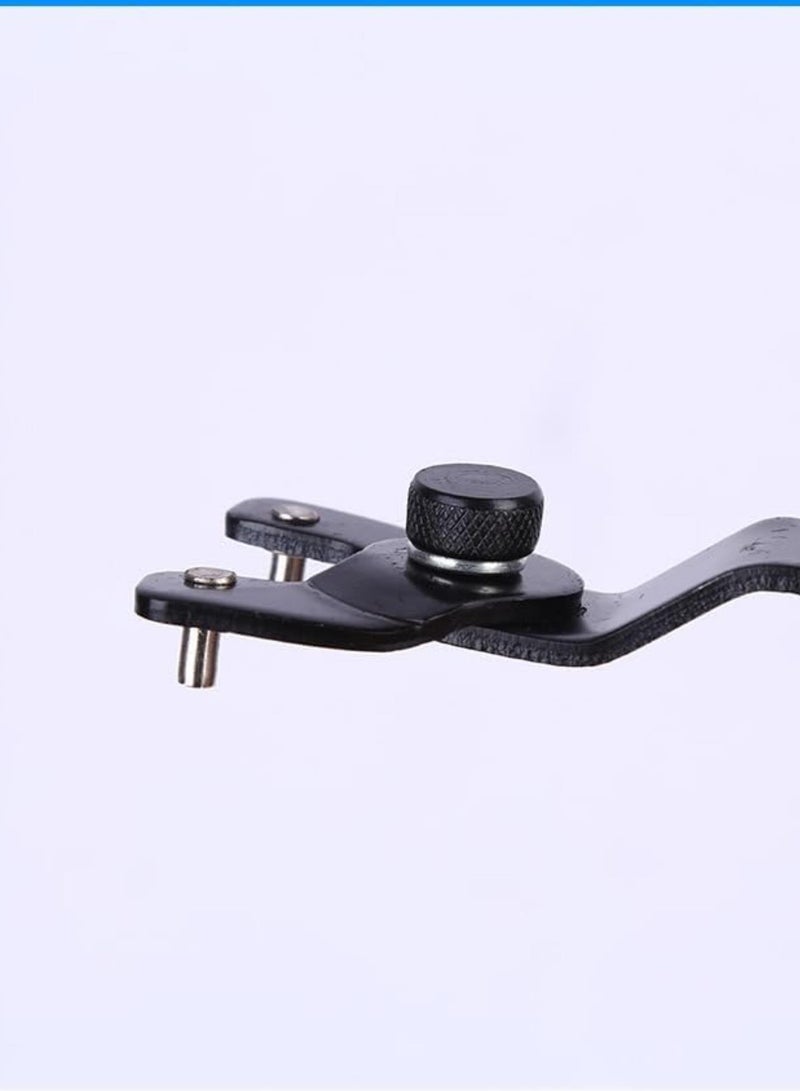 GGOOT Adjustable Wrench with Plastic Handle Single-Head Hardware Tool Bracket with Adjustable Wrench Size for Universal Angle Grinder - Image 3