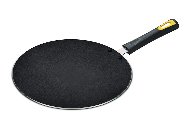 Anjali Diamond Dura Non-Stick Roti Tava, 26cm, Black - Image 1