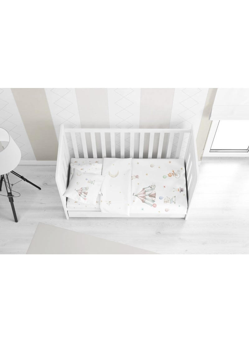 Casadora Baby Circus 100% Cotton Satin Baby Bedding Set  - Image 2