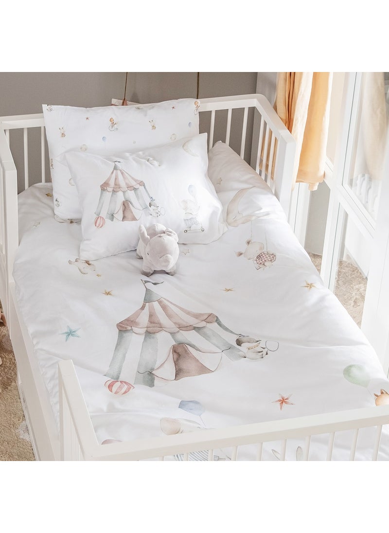 Casadora Baby Circus 100% Cotton Satin Baby Bedding Set  - Image 4