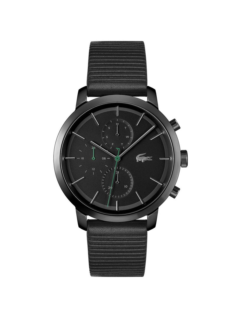 LACOSTE Men's Replay Black Dial Watch - 2011177 - Image 1