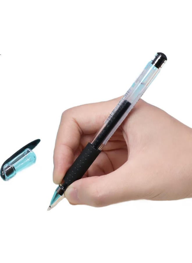 Uni Mitsubishi Um-151 Black Gel Pen High Value 0.5Mm Black Pen Signature Pen Business Student Office Pen Office Supplies Stationery 3 Pack - Image 2