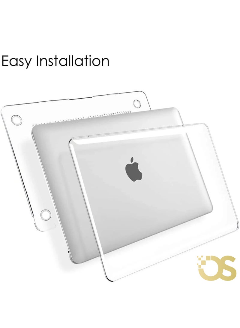 OS Transparent Protective Case for MacBook Air 13.3" (M1) — Compatible with A1932 / A2179 / A2337 — Scratch-Resistant & Shock-Absorbing Lightweight Design with Precise Cutouts and Ventilation — by OS STORE - Image 4