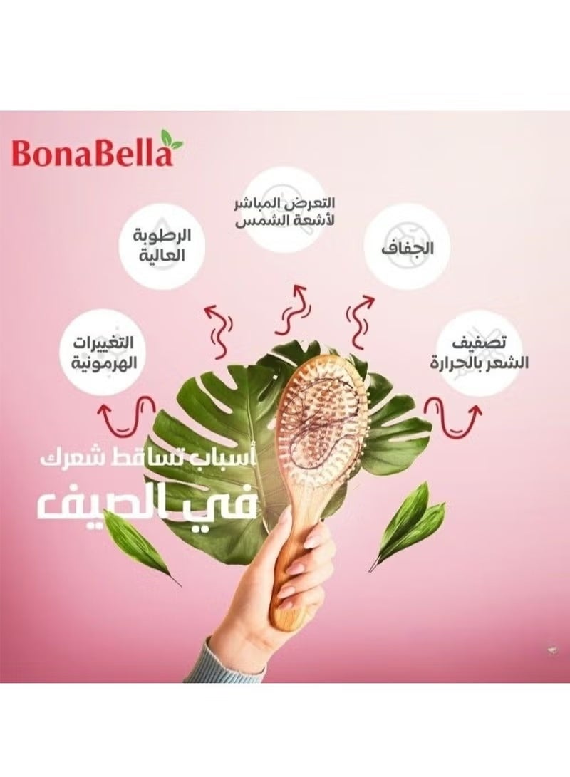بونا بيلا كريم للشعر بزبدة الشيا للشعر المجعد، والمتطاير، والجاف، والتالف 200 جرام - Image 5